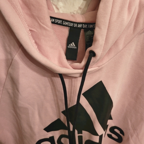 Hooded sweatshirt/ Lite Pink Color - Picture 2 of 4